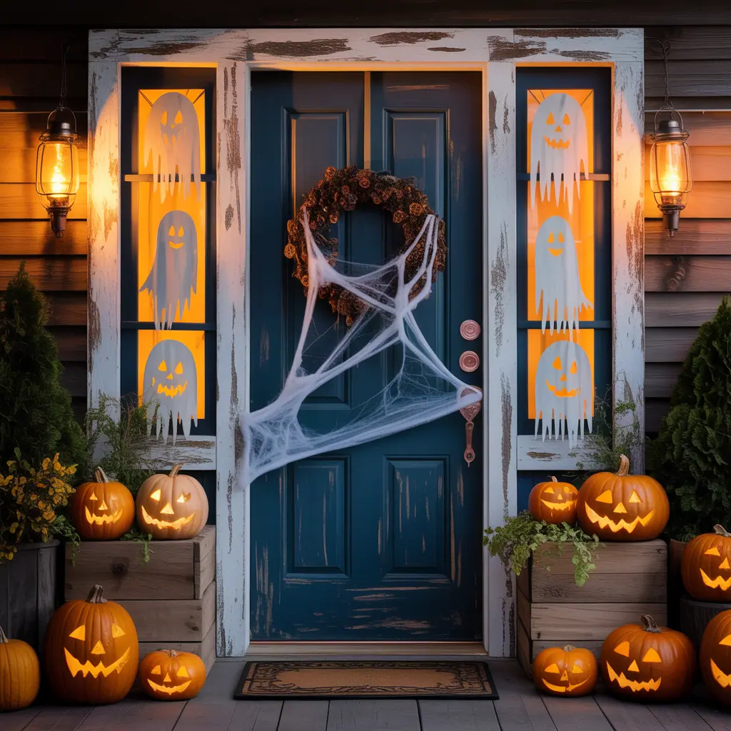 Halloween Decorating Door Ideas: Creative & Easy Front Door Transformations