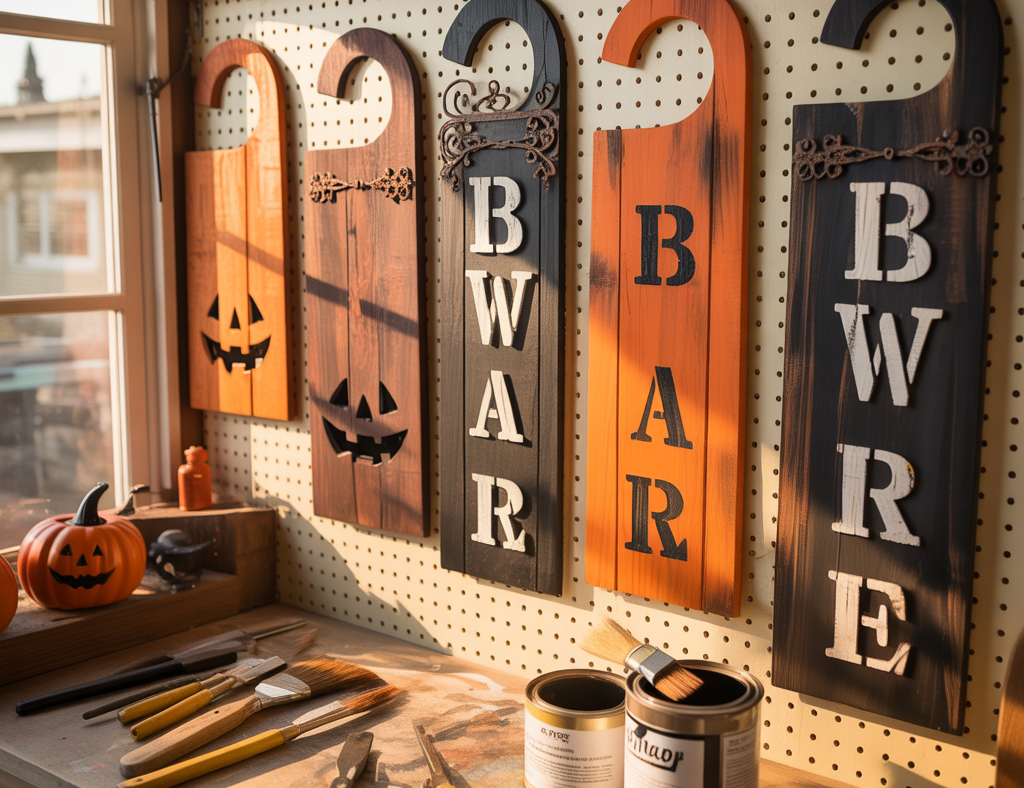 Halloween Door Hangers