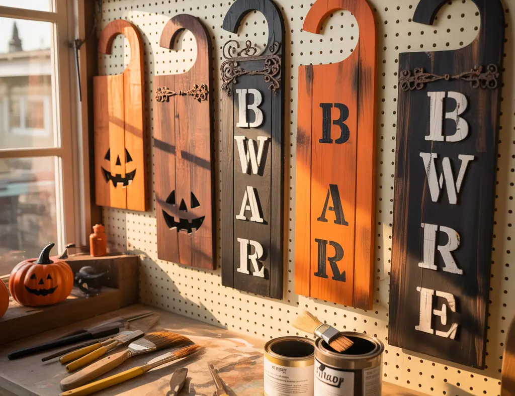 Halloween Door Hangers
