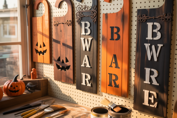 Halloween Door Hangers