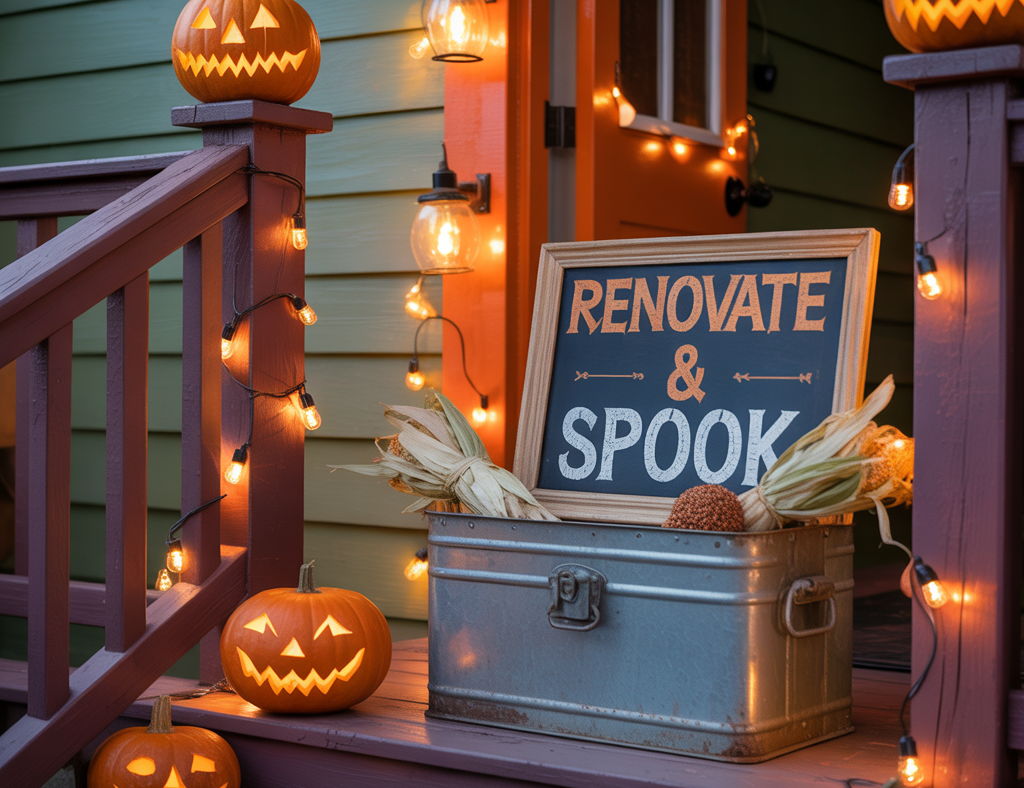 Halloween Front Porch Decor: DIY Ideas to Transform Your Entryway