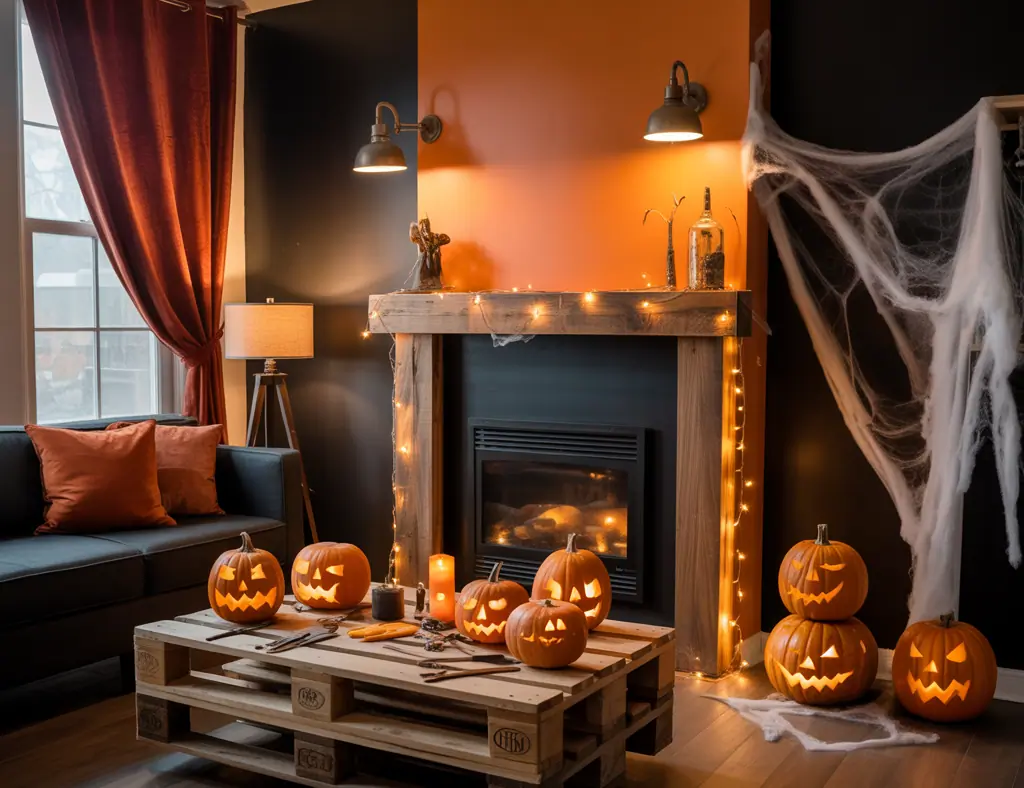 Halloween Living Room Decor