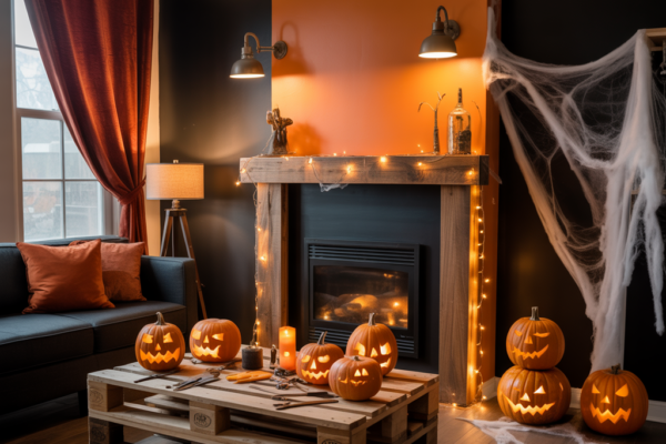 Halloween Living Room Decor