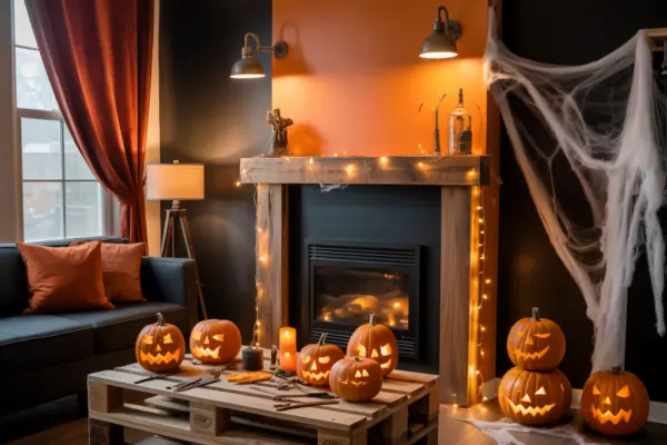 Halloween Living Room Decor