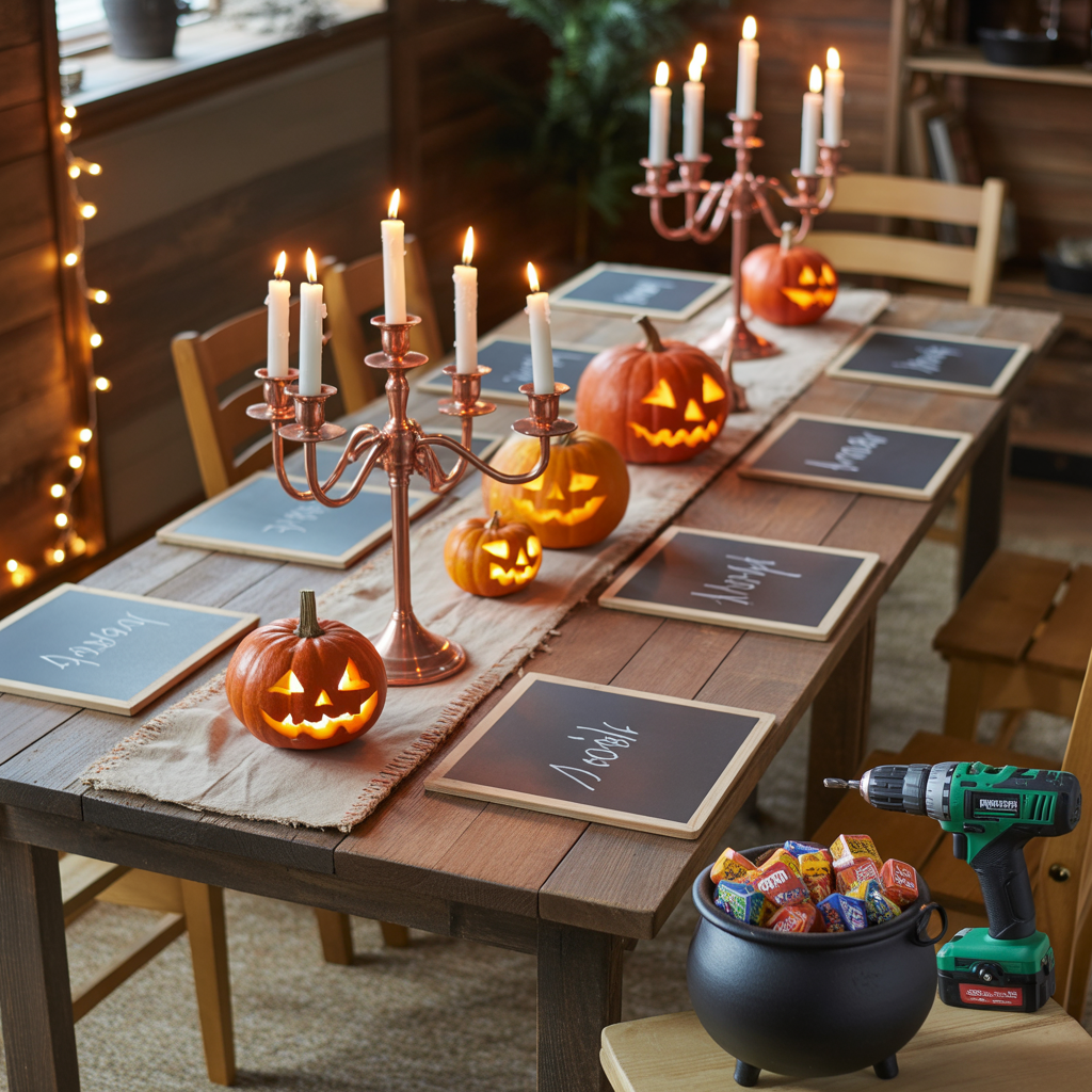 Halloween Tablescape: Easy DIY Ideas to Transform Your Dining Table