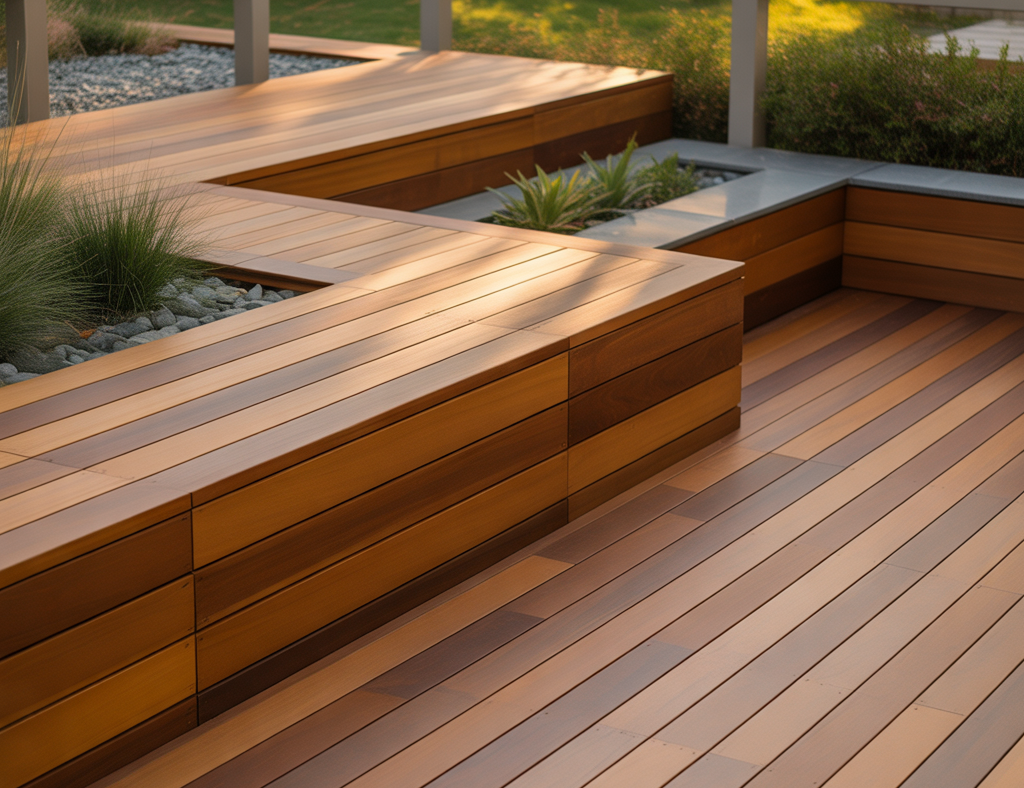 Horizontal Deck Skirt Ideas