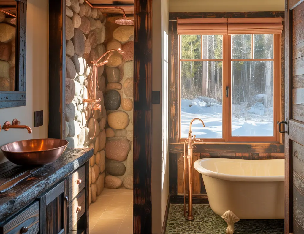 Cozy and Practical Ideas for Cabin Bathrooms: Rustic DIY Tips & Designs