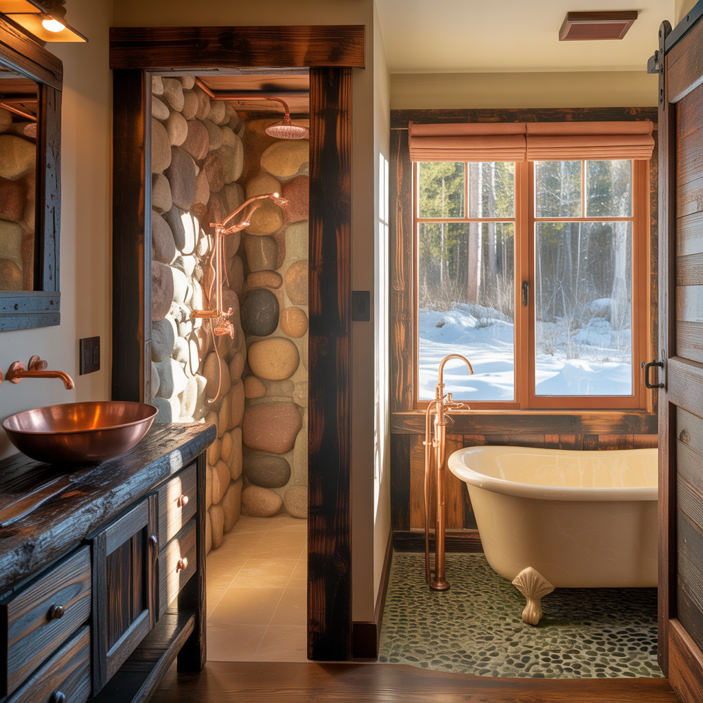 Cozy and Practical Ideas for Cabin Bathrooms: Rustic DIY Tips & Designs