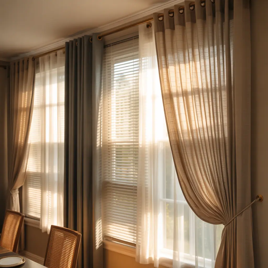 Ideas For Dining Room Curtains