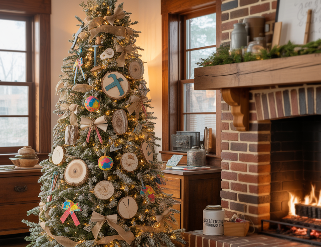 Ideas for Flocked Christmas Tree Decor: Cozy, Chic & DIY-Ready