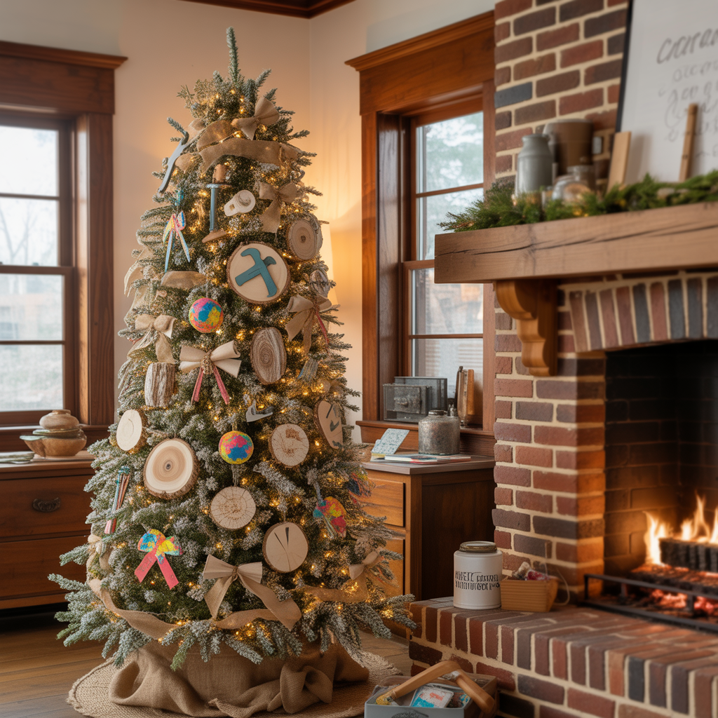 Ideas for Flocked Christmas Tree Decor: Cozy, Chic & DIY-Ready