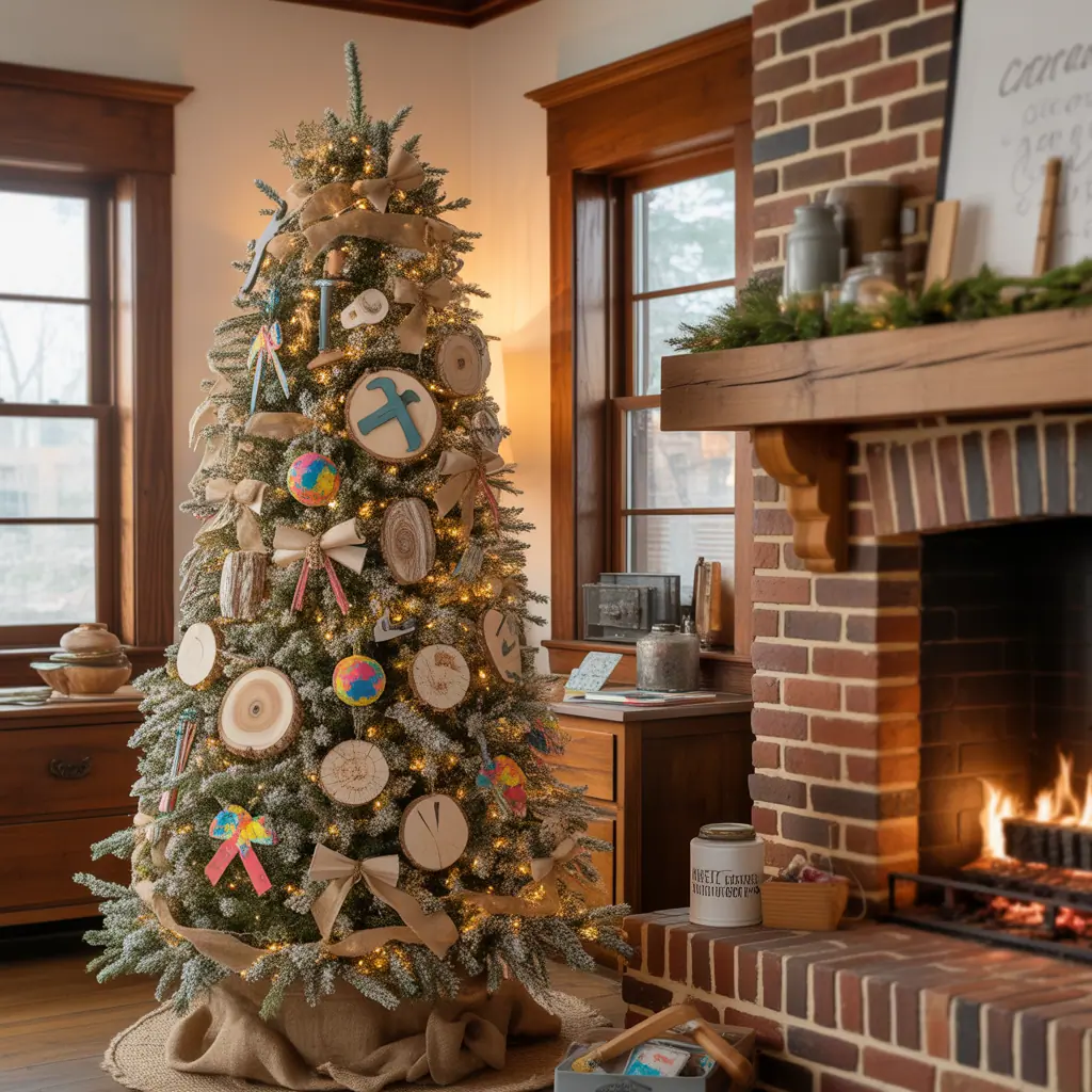 Ideas for Flocked Christmas Tree Decor: Cozy, Chic & DIY-Ready