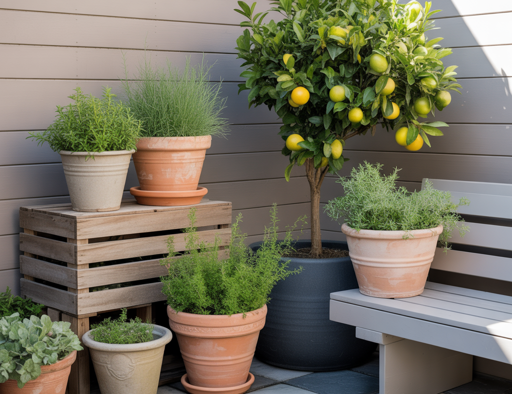 Ideas For Landscaping With Pots