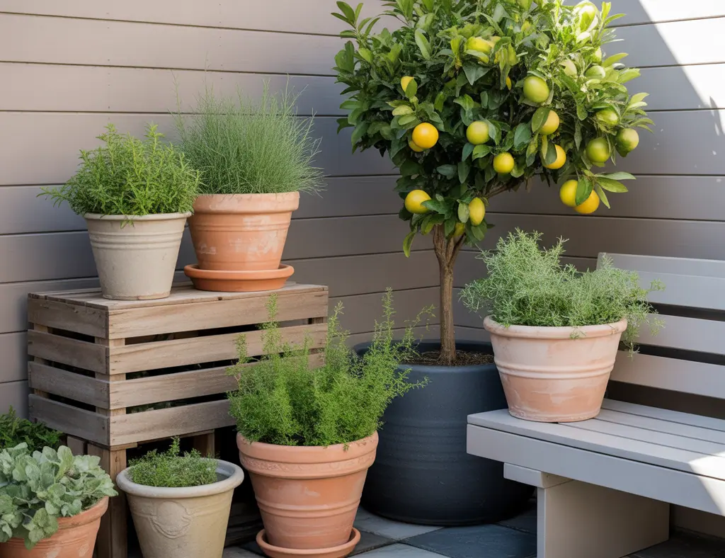 Ideas For Landscaping With Pots