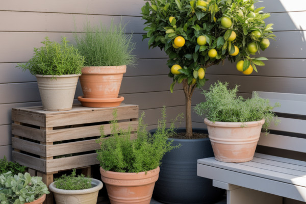 Ideas For Landscaping With Pots