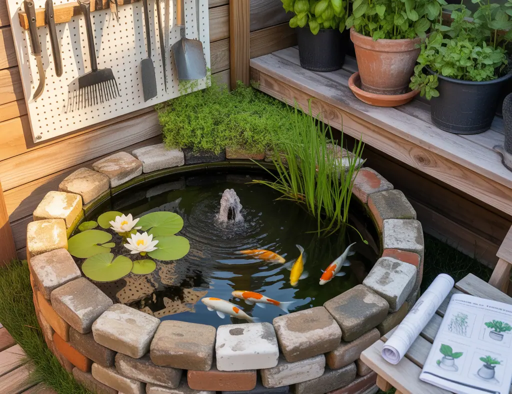 10 Inspiring Ideas for Mini Ponds: Small Garden Pond & Patio Water Feature Projects