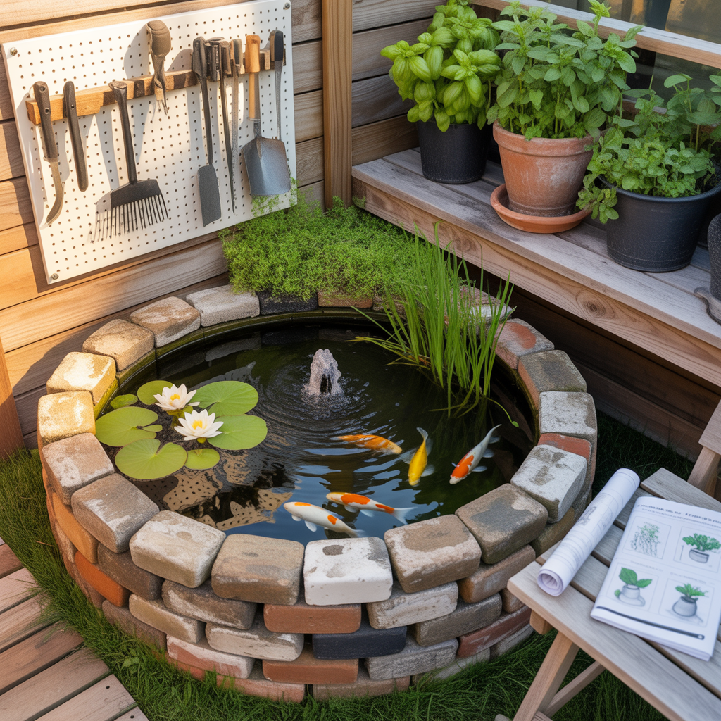 10 Inspiring Ideas for Mini Ponds: Small Garden Pond & Patio Water Feature Projects