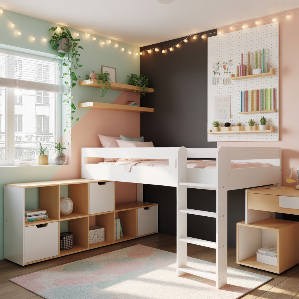 Ideas for Modern Teenage Girl Bedroom: Stylish, Practical & DIY-Friendly