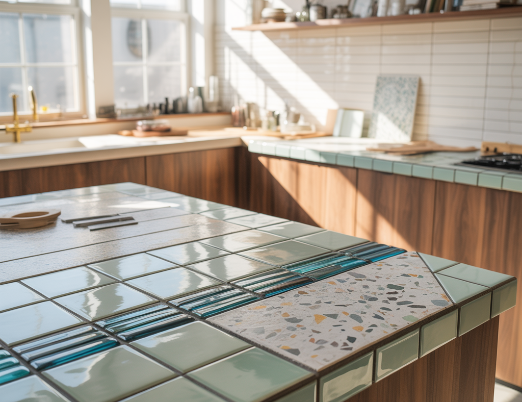 Ideas For Modern Tile Countertops