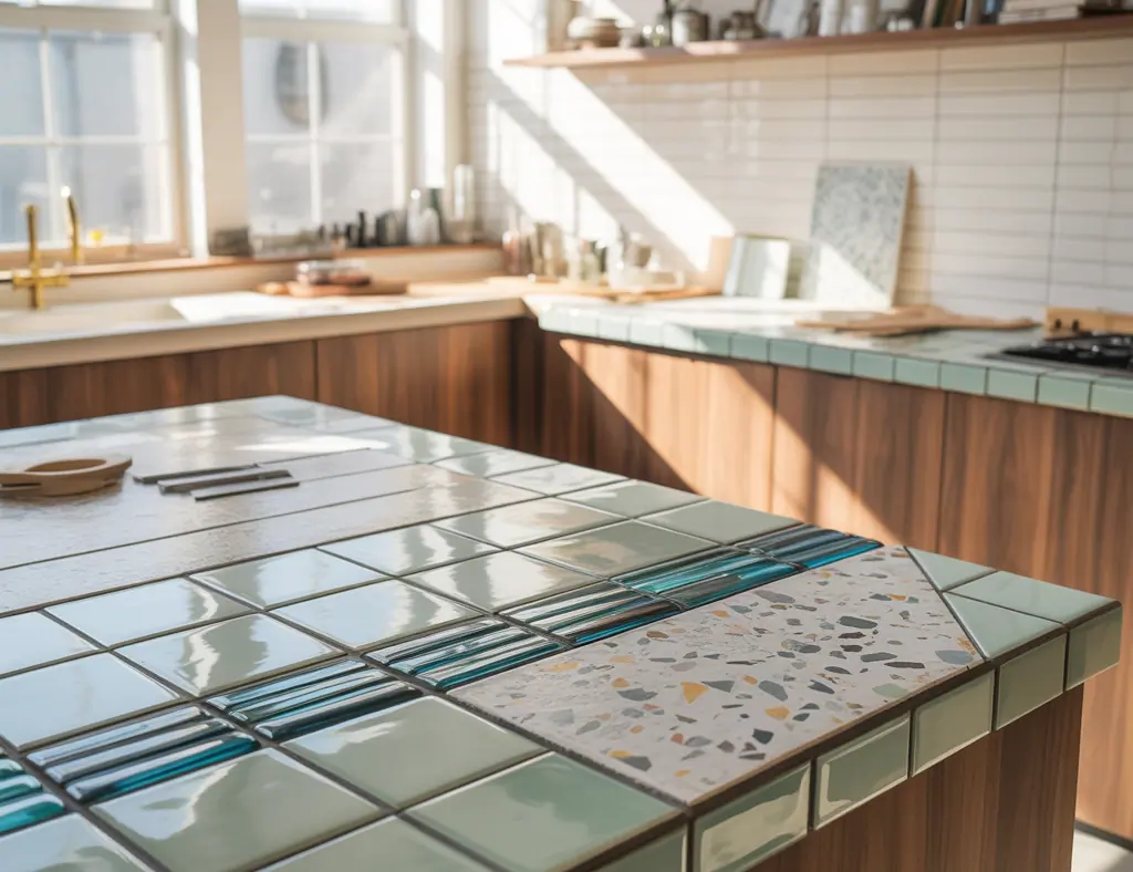 Ideas For Modern Tile Countertops