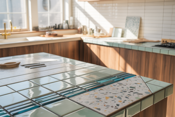 Ideas For Modern Tile Countertops