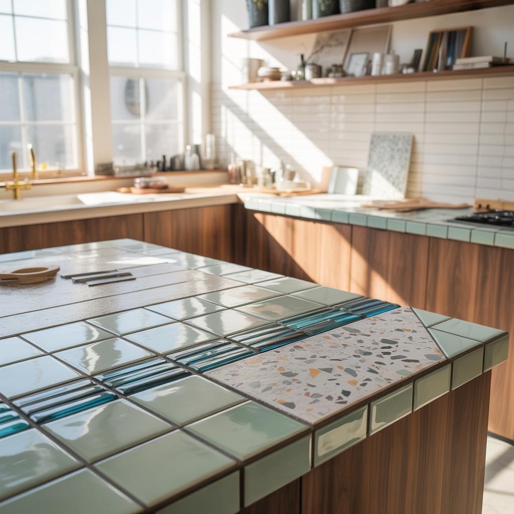 Ideas For Modern Tile Countertops