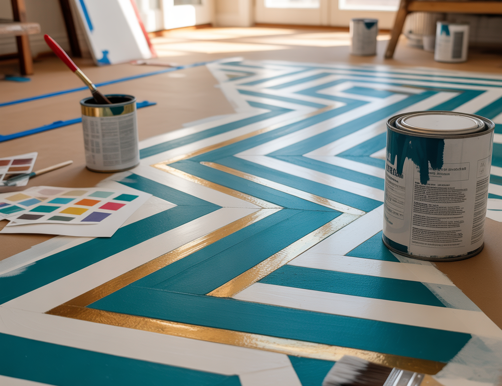 Ideas For Painted Floors