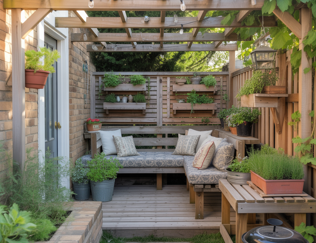 Ideas For Small Patio Pergola