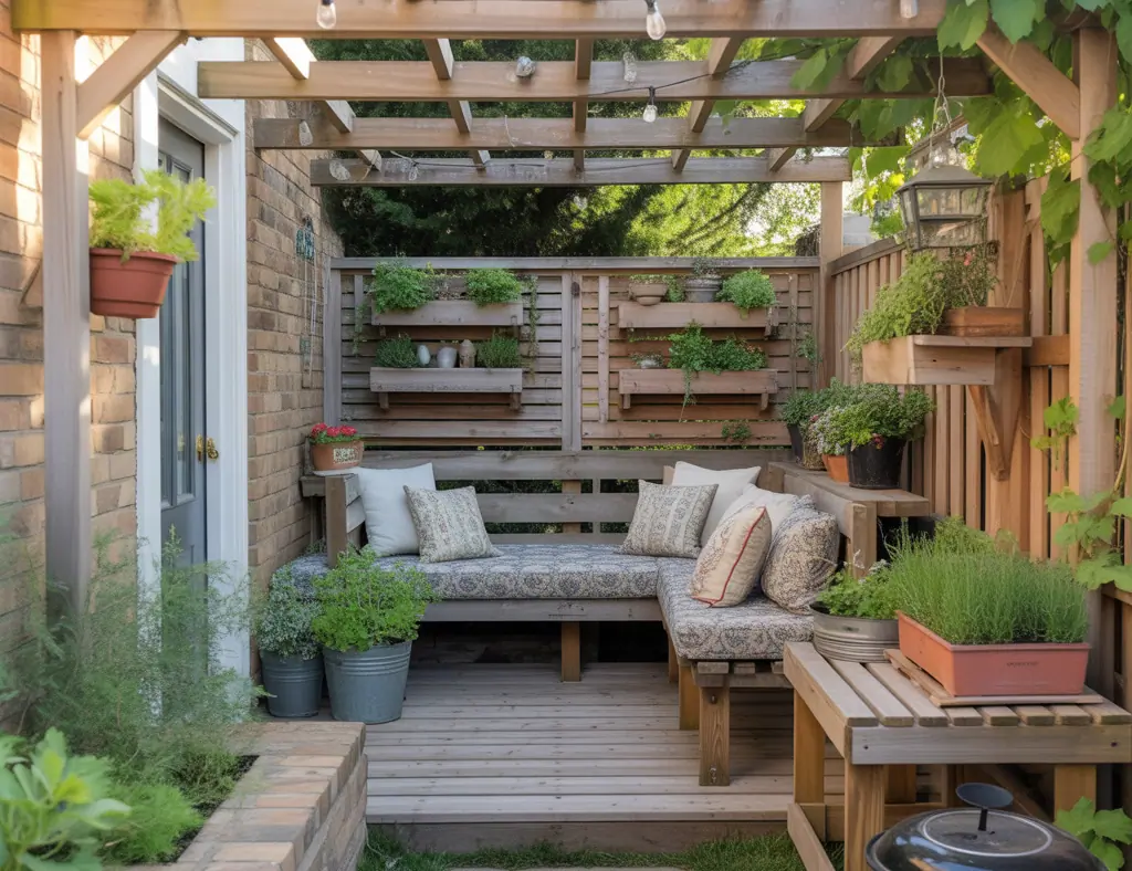 Ideas For Small Patio Pergola