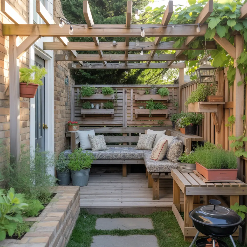 Ideas For Small Patio Pergola