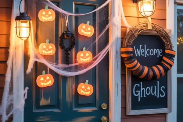 Ideas Halloween Door Decor