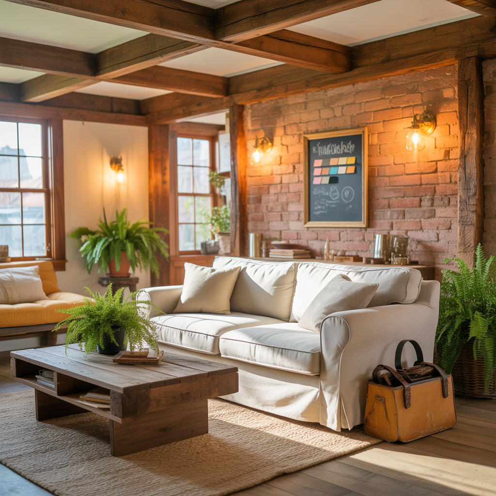 Ideas Rustic Living Room