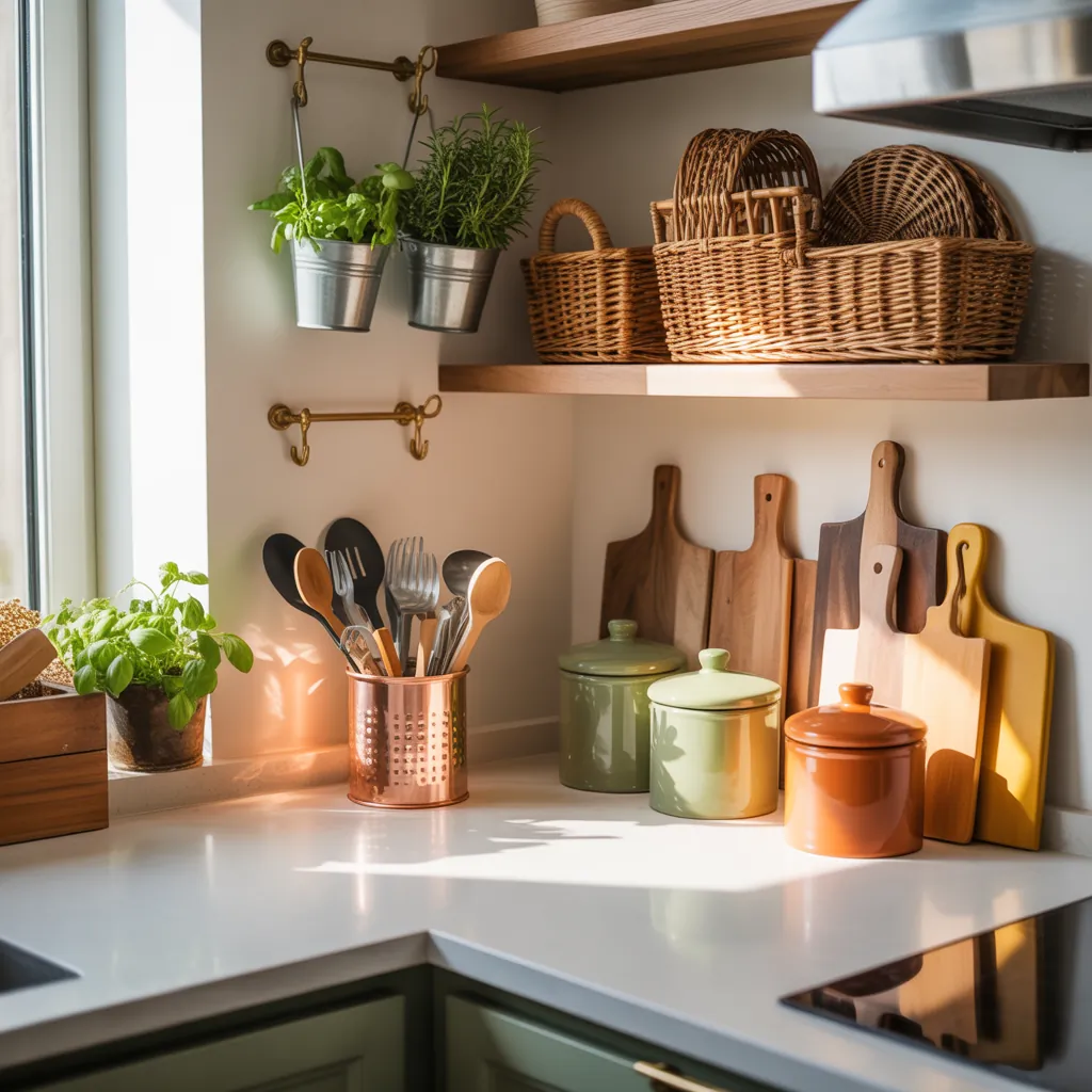 Kitchen Counter Corner Decor Ideas: Clever Ways to Style Small Corners