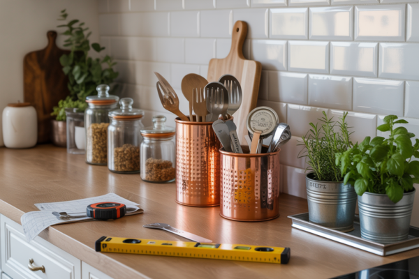 Kitchen Countertop Styling: Simple DIY Tricks to Transform Your Surfaces