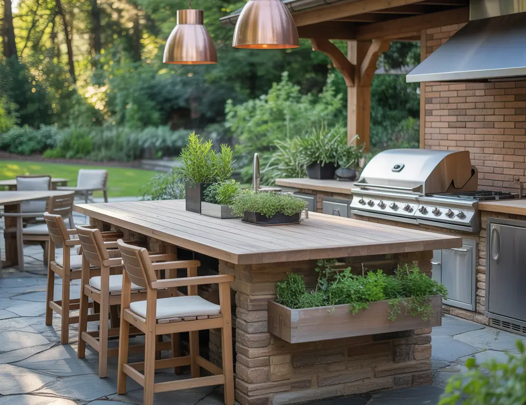 Kitchen Island Outdoor Design Ideas to Transform Your Patio