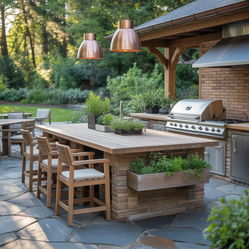 Kitchen Island Outdoor Design Ideas to Transform Your Patio