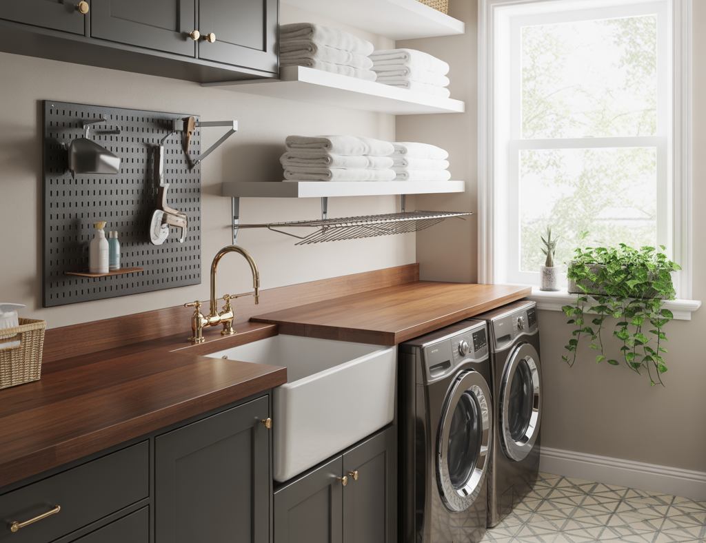 Laundry Room Ideas: Small Space Solutions, Storage & DIY Upgrades