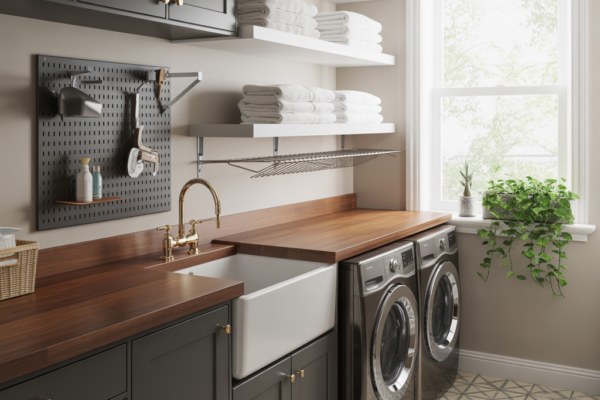 Laundry Room Ideas: Small Space Solutions, Storage & DIY Upgrades