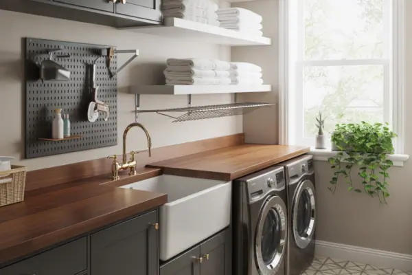 Laundry Room Ideas: Small Space Solutions, Storage & DIY Upgrades
