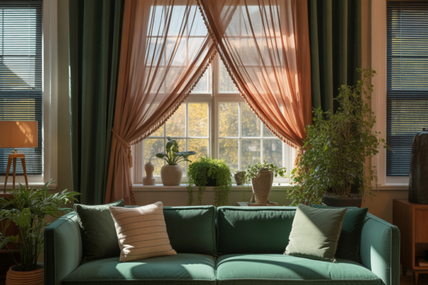 Living Room Ideas Curtains