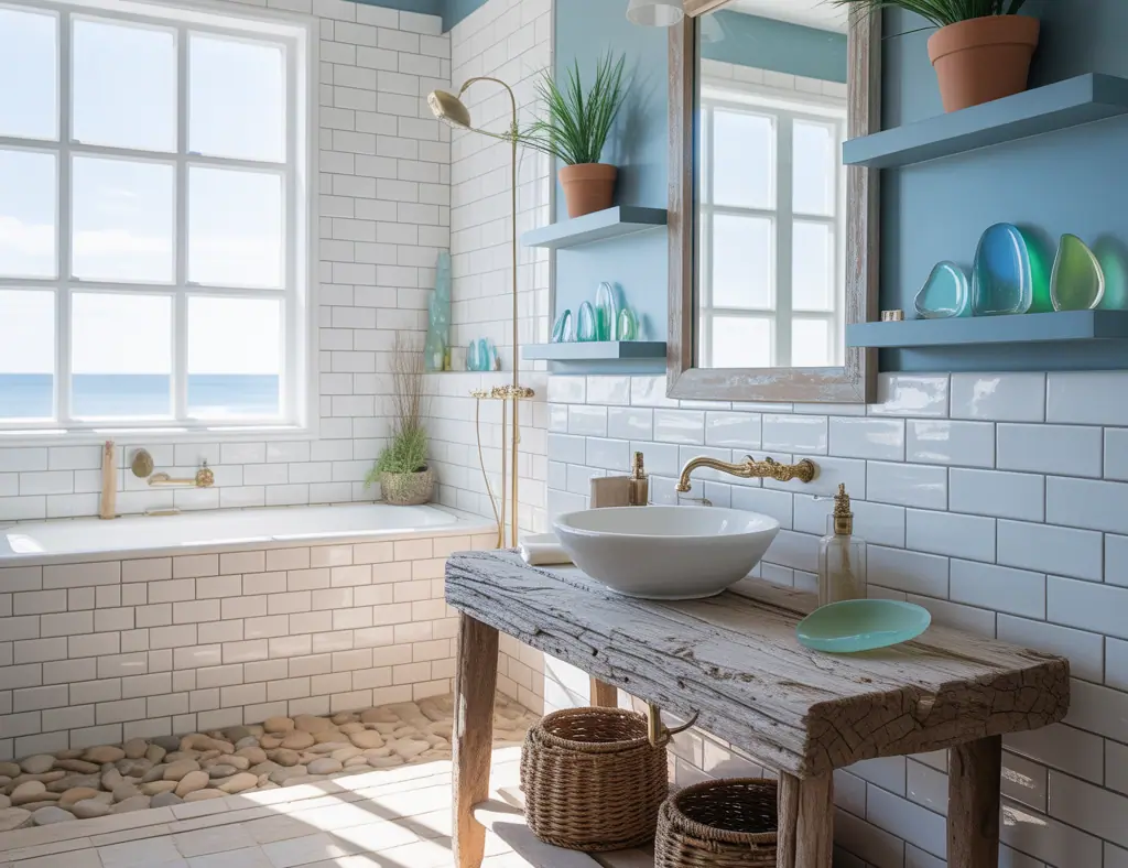 Modern Coastal Bathroom: Fresh Beach-Inspired Remodel Ideas