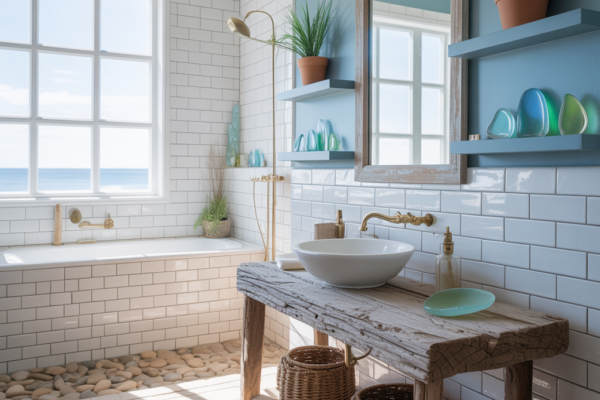 Modern Coastal Bathroom: Fresh Beach-Inspired Remodel Ideas
