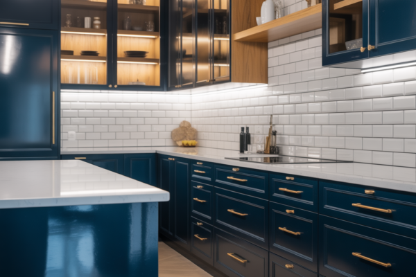 Modern Navy Kitchen Cabinet Ideas: Stylish, Practical & DIY-Friendly