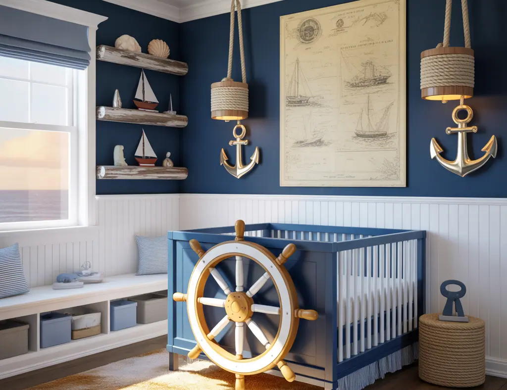 Nautical Nursery Ideas: Coastal DIY Designs for a Serene Baby Room
