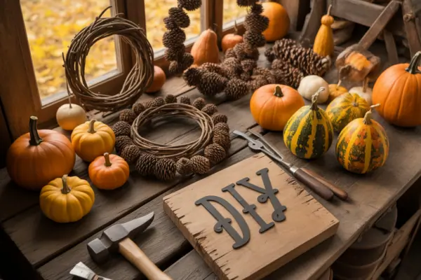 Primitive Fall Crafts: Rustic DIY Ideas to Warm Your Home This Autumn