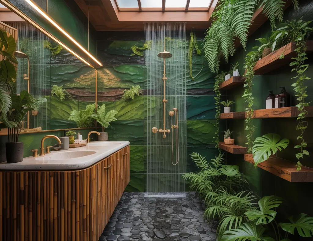 Rainforest Bathroom Ideas: Transform Your Bathroom into a Tropical Oasis