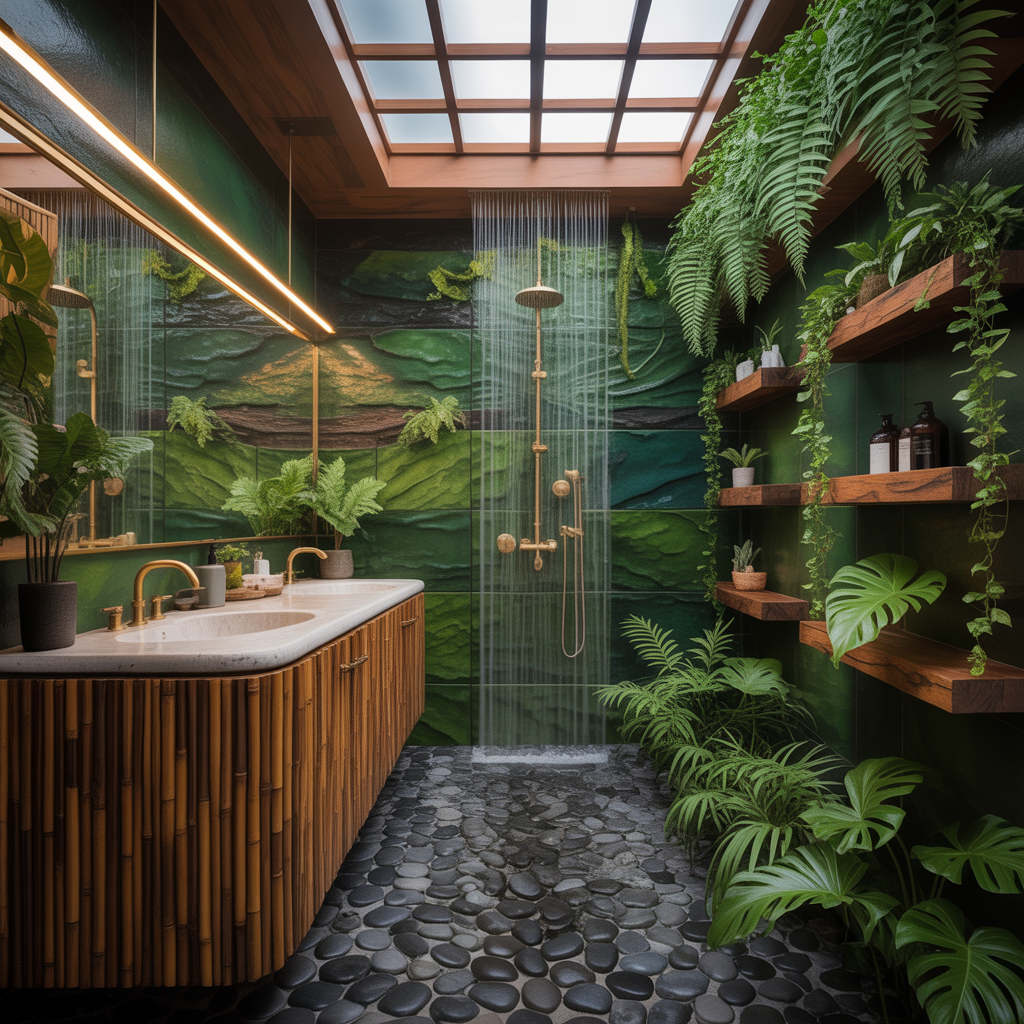 Rainforest Bathroom Ideas: Transform Your Bathroom into a Tropical Oasis
