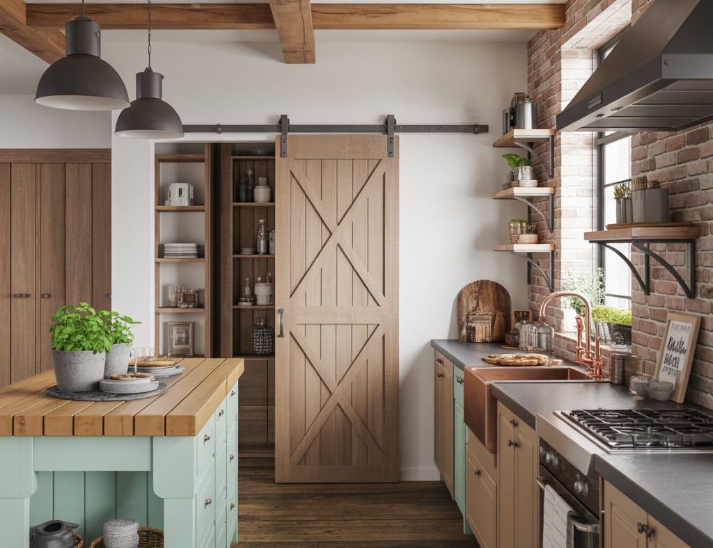 Rustic Modern Farmhouse Kitchen Ideas