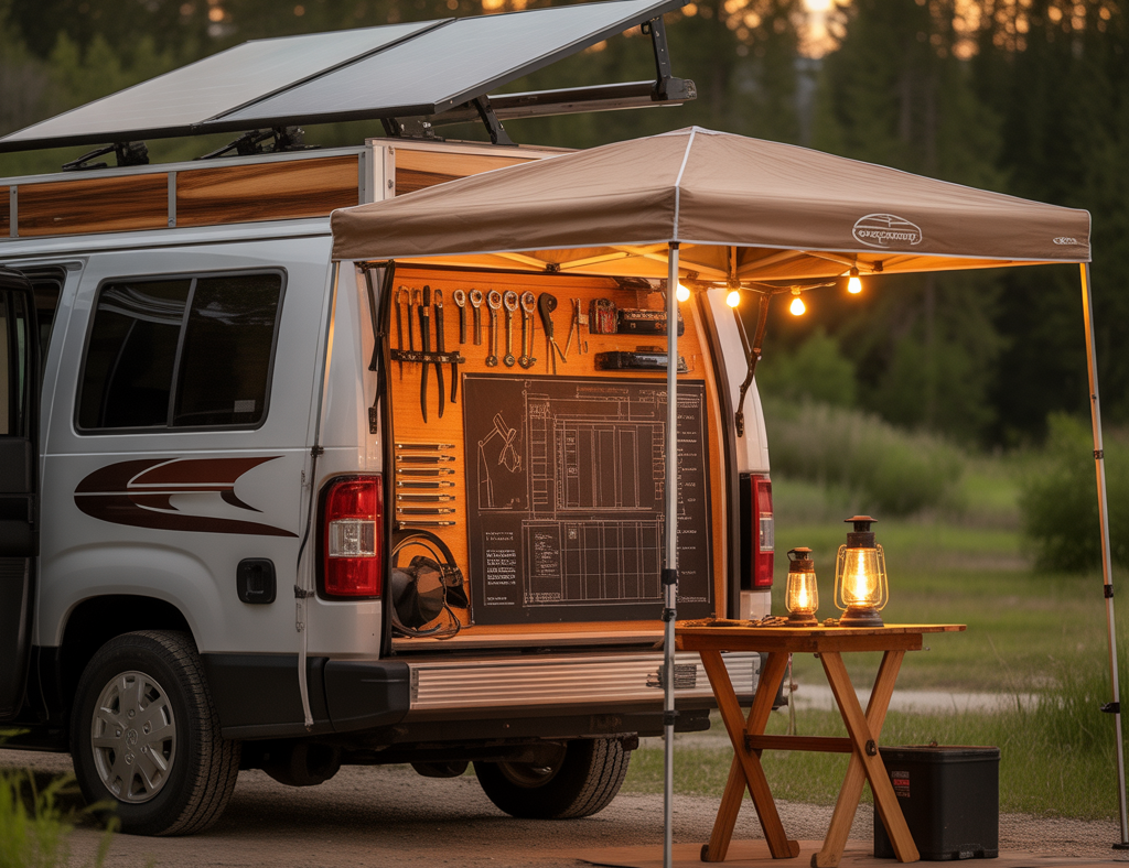 RV Outdoor Setup: Transform Your Campsite into a Cozy Outdoor Living Space