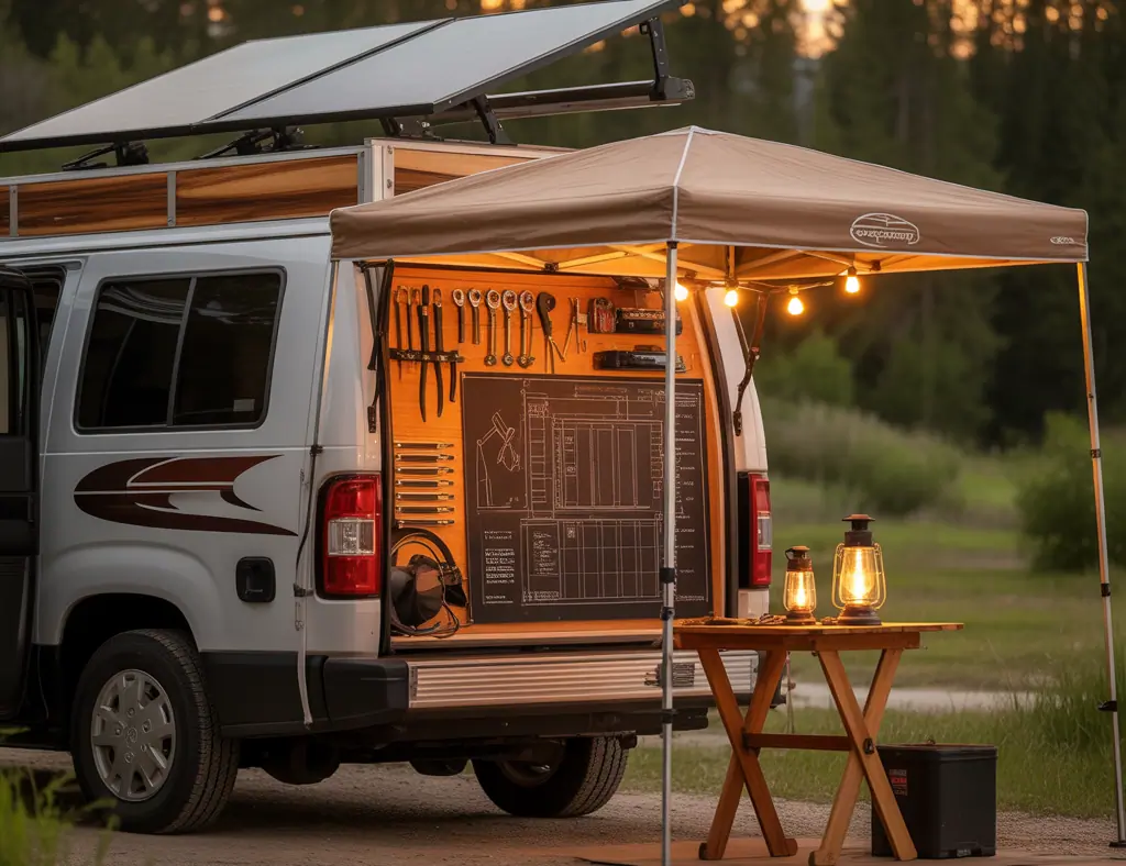 RV Outdoor Setup: Transform Your Campsite into a Cozy Outdoor Living Space